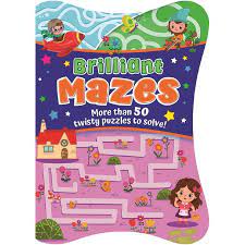 Best Book in Kalimat BookStore (Brilliant Mazes) 'Descraption Publisher ‏ : ‎ Igloo Books Ltd (December 21, 2020) Publication date ‏ : ‎ December 21, 2020 Language ‏ : ‎ English Paperback ‏ : ‎ 64 pages ISBN-10 ‏ : ‎ 1838522069 ISBN-13 ‏ : ‎ 9781838522063 Reading age ‏ : ‎ 5 - 8 years Dimensions ‏ : ‎ 7.28 x 0.16 x 10.24 inches'