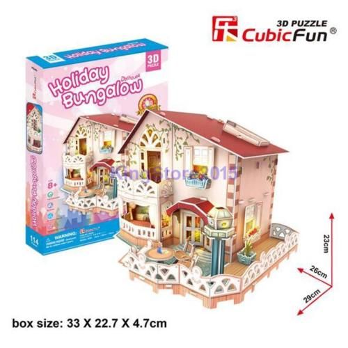 Explore the best puzzle in our collection Holiday Bungalow Dollhouse (114 pcs) (6944588206345)