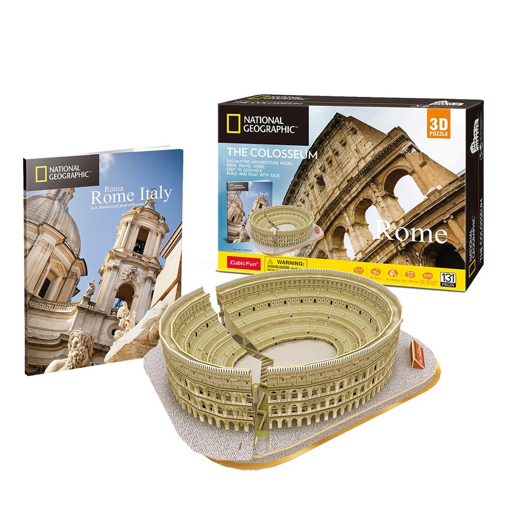 Explore the best puzzle in our collection The Colosseum (131 pcs) by Cubic Fun (6944588209766)