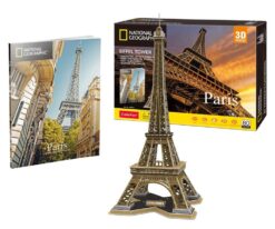 Explore the best puzzle in our collection National Geographic 3D Puzzle: Eiffel Tower, Paris (80pc) (6944588209988)
