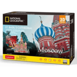Explore the best puzzle in our collection CubicFun St. Basil’s Cathedral Moscow 3D Puzzle (6944588209995)