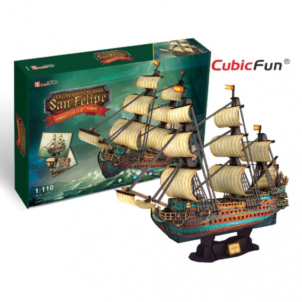 Explore the best puzzle in our collection Spanish Armada ship Shaped Puzzle 248 Pieces (6944588240172)