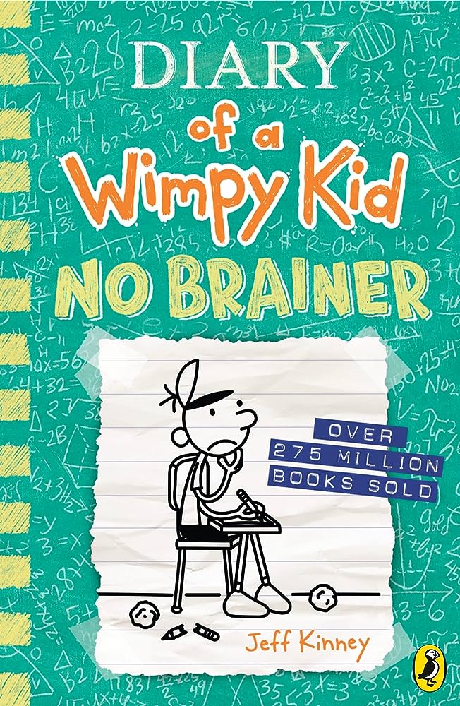 Best Book in Kalimat BookStore (Diary of a Wimpy Kid: No Brainer (Book 18)) '9780241583135'