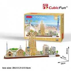 City Line Barcelona Puzzle