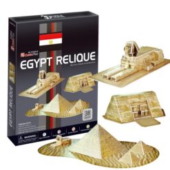 Egyptian Pyramids (38 Pcs) by Cubic Fun