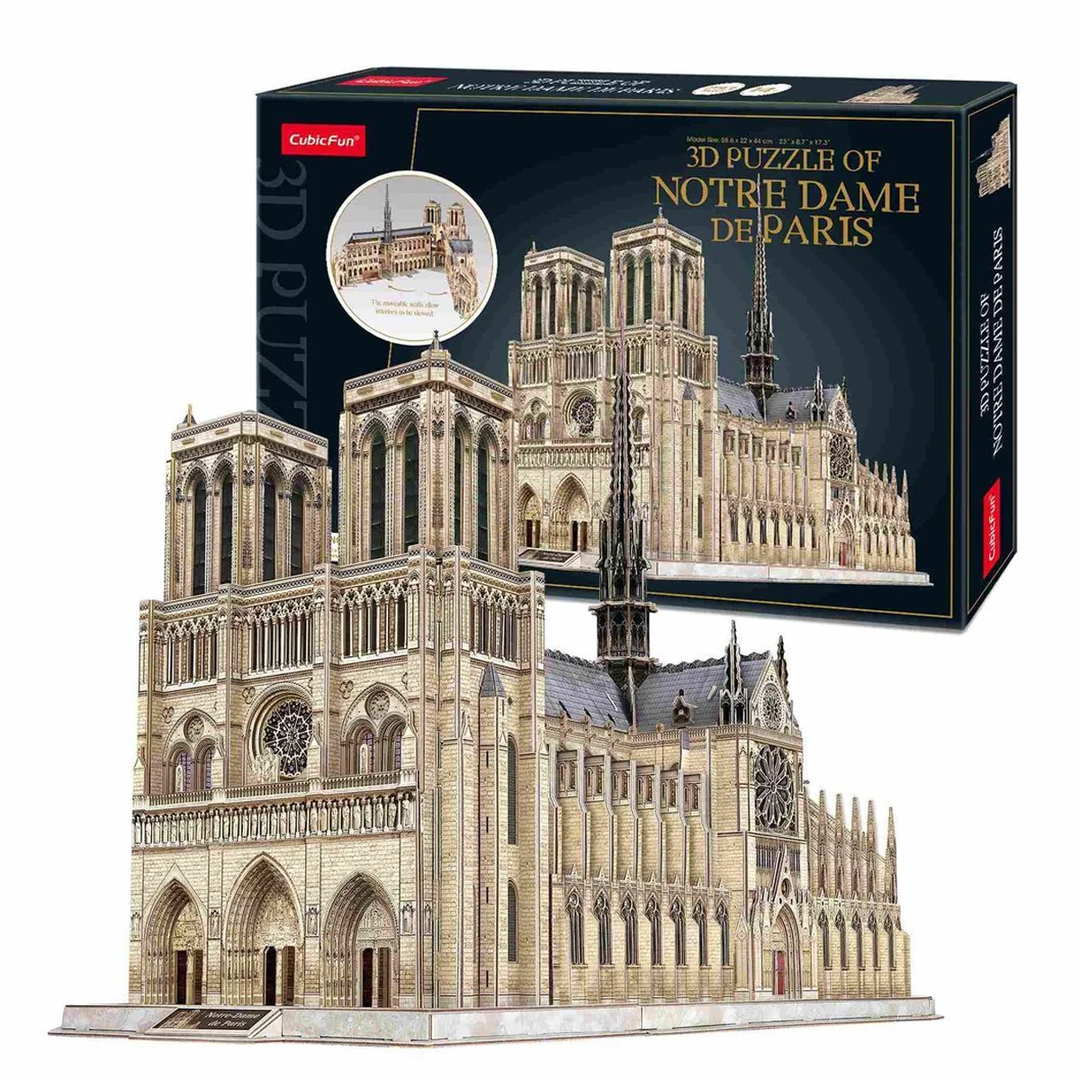Notre Dame 3D Puzzle