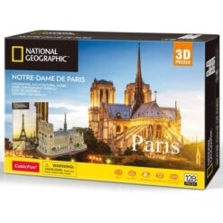 Notre Dame De Paris (128 pcs ) by Cubic Fun