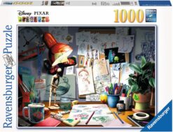 Explore the best puzzle in our collection Disney Pixar – The Artist’s Desk Puzzle 1000 Piece- New Sealed Box (4005556194322)