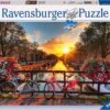 Explore the best puzzle in our collection 1000 PCS Bicycles in Amsterdam Jigsaw Puzzle Used Complete (4005556196067)