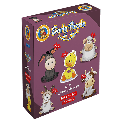 Explore the best puzzle in our collection Early Puzzle – Cute Farm Animals (6223006020306)