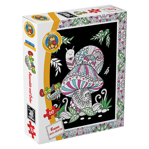 Explore the best puzzle in our collection Snail – Coloring Puzzle (6223006021419)
