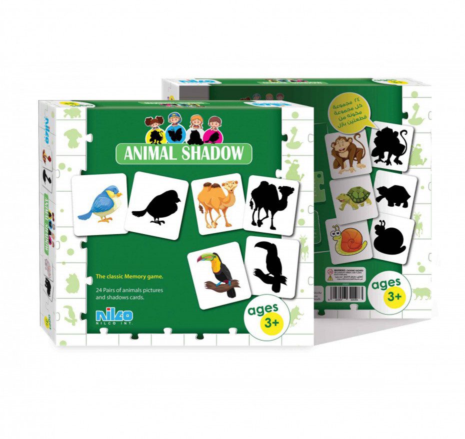Best Book in Kalimat BookStore (Nilco Learning Animals Shadow Puzzle) '6223007320283'