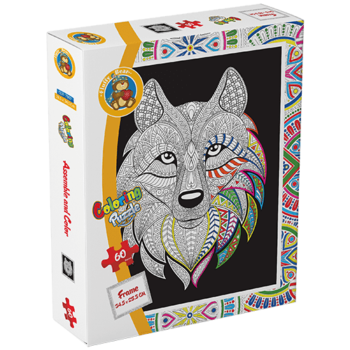 Explore the best puzzle in our collection Fox – Coloring Puzzle (6224009141593)