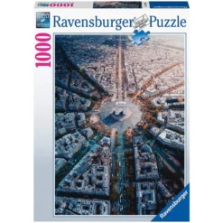 Explore the best puzzle in our collection Ravensburger- “Paris seen from above” – 1000 pieces puzzle (4005556159901)