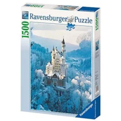 Explore the best puzzle in our collection Ravensburger “Neuschwanstein Castle in Winter” – 1500 pieces puzzle (4005556162192)