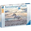 Explore the best puzzle in our collection Ravensburger White Horse 500 Piece Puzzle (4005556165865)
