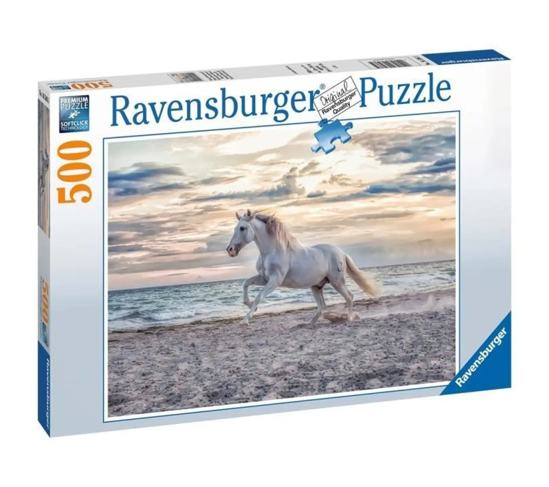 Explore the best puzzle in our collection Ravensburger White Horse 500 Piece Puzzle (4005556165865)