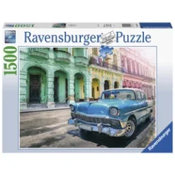 Explore the best puzzle in our collection Ravensburger Puzzle Cars Cuba Puzzle 1500 Pieces (4005556167104)