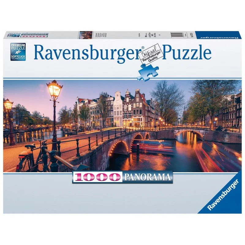Explore the best puzzle in our collection Evening Amsterdam 1000 Pcs (4005556167524)