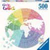 Explore the best puzzle in our collection Ravensburger Circular Mandala Puzzle 500 Pieces (4005556171682)