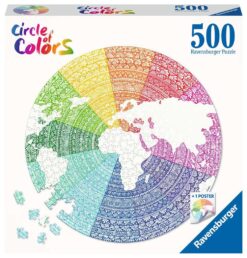 Explore the best puzzle in our collection Ravensburger Circular Mandala Puzzle 500 Pieces (4005556171682)