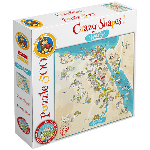 Explore the best puzzle in our collection Map of Egypt (6223006027220)