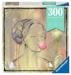 Explore the best puzzle in our collection Relax – Bubble Gum Lady 300 piece jigsaw puzzle (4005556129669)