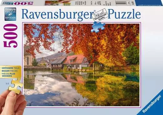 Explore the best puzzle in our collection Ravensburger “Mill” 500 pieces puzzle (4005556136728)