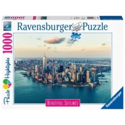 Explore the best puzzle in our collection RAVENSBURGER – 1000 PIECE – BEAUTIFUL PLACES SKYLINE NEW YORK (4005556140862)
