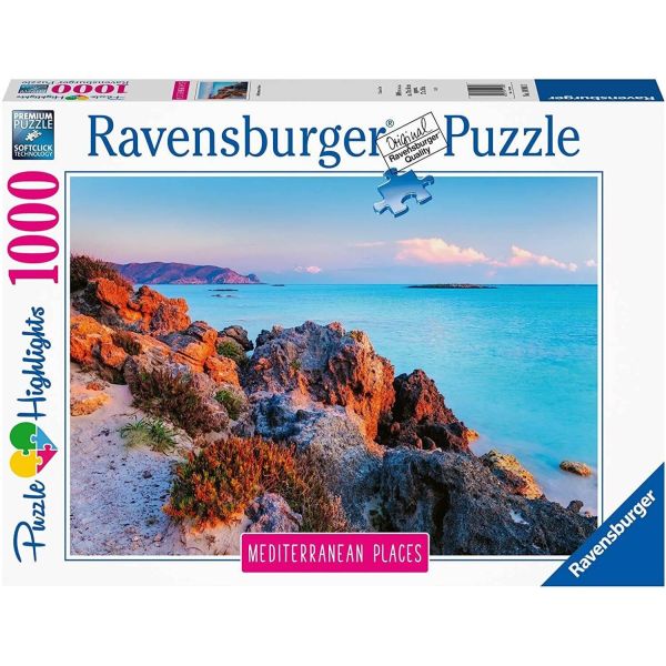 Explore the best puzzle in our collection Ravensburger Mediterranean Places – Greece – 1000 piece puzzle (4005556149803)