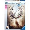 Explore the best puzzle in our collection Ravensburger Magical Deer 1000Pc Jigsaw Puzzle, Multicoloured (4005556150182)