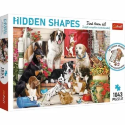 Explore the best puzzle in our collection Doggy Fun 1043 piece jigsaw puzzle (5900511106756)