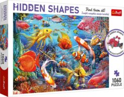 Explore the best puzzle in our collection Hidden Shapes – Underwater Life 1060 piece jigsaw puzzle (5900511106763)