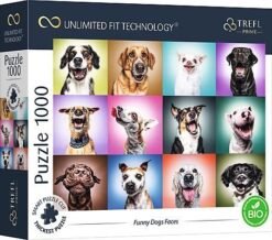 Explore the best puzzle in our collection Trefl Prime Puzzle – Funny Dogs 1000 piece jigsaw puzzle (5900511107067)