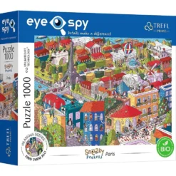 Explore the best puzzle in our collection Puzzle 1000 Eye-Spy Sneaky Peekers Paris TREFL (5900511107128)