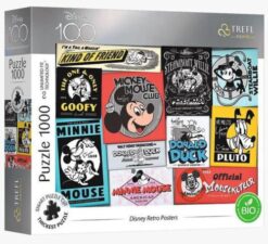 Explore the best puzzle in our collection Puzzle 1000 pieces Disney Retro Posters Trefl (5900511107616)