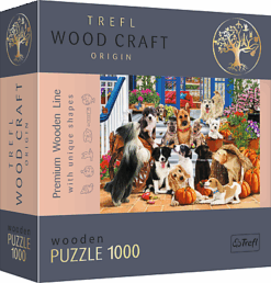 Explore the best puzzle in our collection Wooden puzzle – Doggy Friendship (5900511201499)