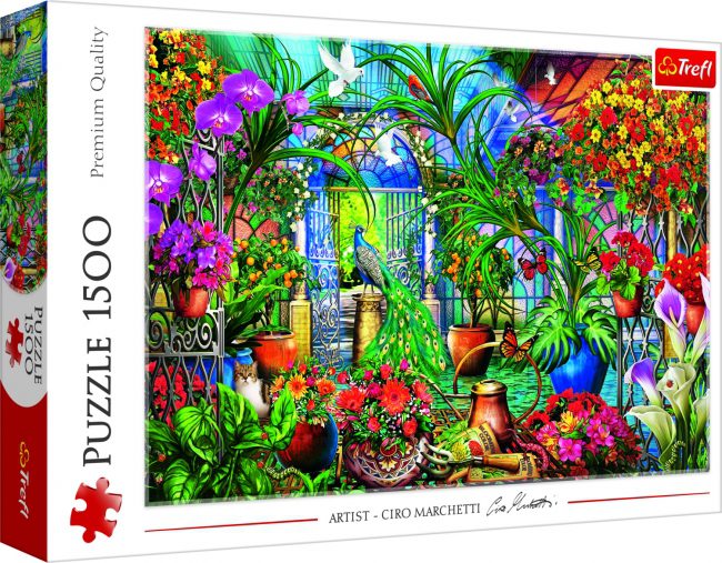 Explore the best puzzle in our collection Secret Garden 1500 piece jigsaw puzzle (5900511261882)