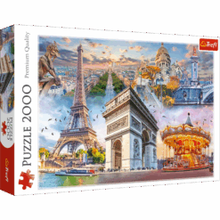 Explore the best puzzle in our collection Weekend in Paris, France 2000 piece jigsaw puzzle (5900511271256)