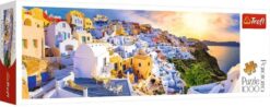 Explore the best puzzle in our collection Sunset in Santorini, Greece 1000 piece jigsaw puzzle (5900511290547)