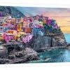 Explore the best puzzle in our collection Vernazza at sunset, Italy 500 piece jigsaw puzzle (5900511295160)