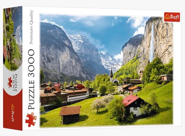 Explore the best puzzle in our collection Trefl “Lauterbrunnen, Switzerland” – 3000 pieces puzzle (5900511330762)