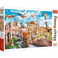 Explore the best puzzle in our collection Trefl FUNNY CITIES – WILD ROME Puzzle 1000 Pieces (5900511106008)