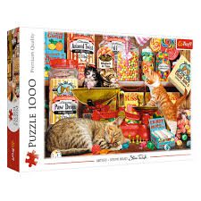 Explore the best puzzle in our collection Cute Cats 1000 piece jigsaw puzzle (5900511106305)