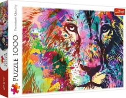 Explore the best puzzle in our collection Colorful Lion 1000 piece jigsaw puzzle (5900511107074)