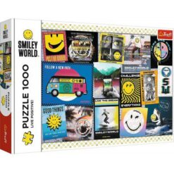 Explore the best puzzle in our collection Smiley World – Live Positive! 1000 piece puzzle (5900511107296)