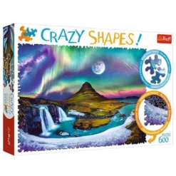 Explore the best puzzle in our collection Trefl AURORA OVER ICELAND Puzzle 600 pieces (5900511111149)