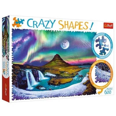 Explore the best puzzle in our collection Trefl AURORA OVER ICELAND Puzzle 600 pieces (5900511111149)