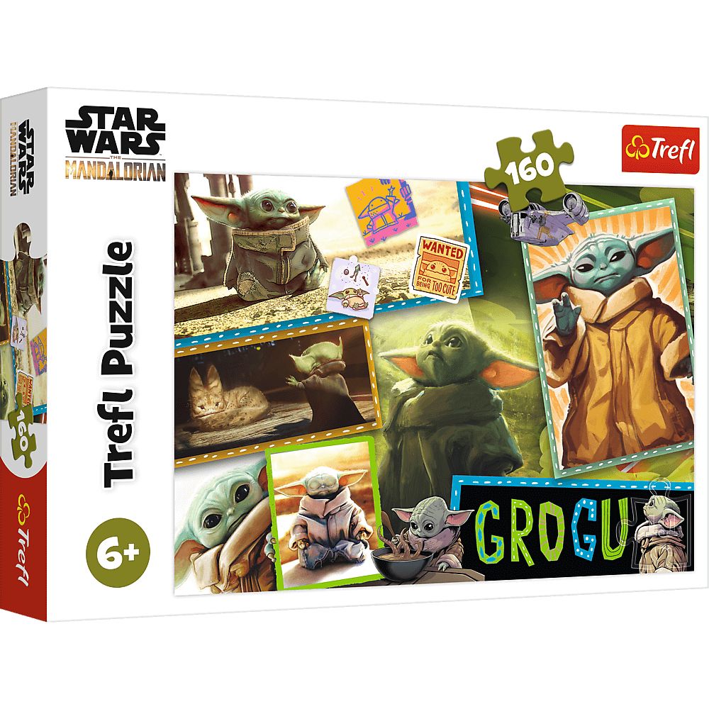 Explore the best puzzle in our collection Puzzle 160 pieces Grogu, Star Wars The Mandalorian Clubs (5900511154115)