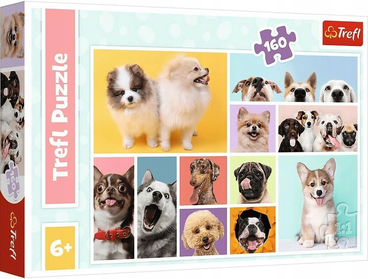 Explore the best puzzle in our collection Puzzle 160 pieces Dog friendship Trefl (5900511154122)